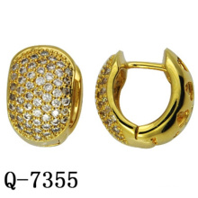 Factory Hot Sale Fashion Copper Jewelry Earring Huggies